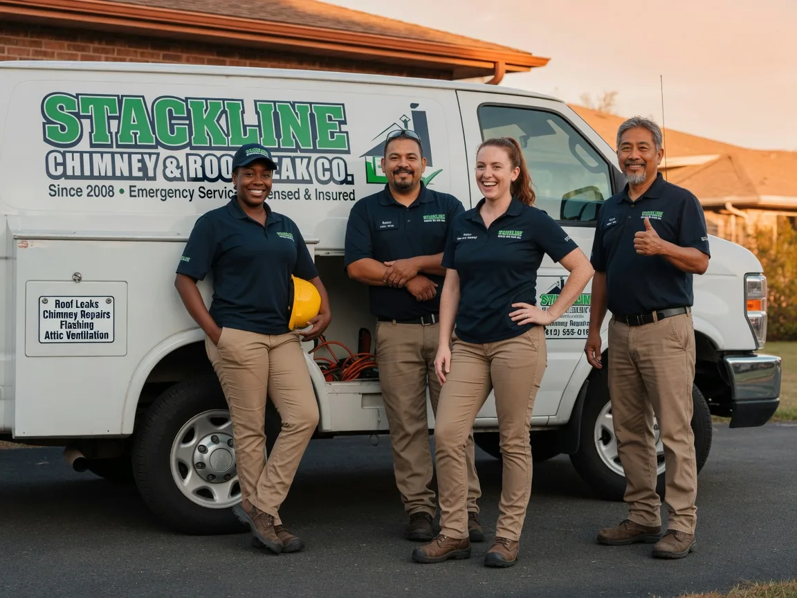 Chimney flashing repair company in Santa Cruz, CA